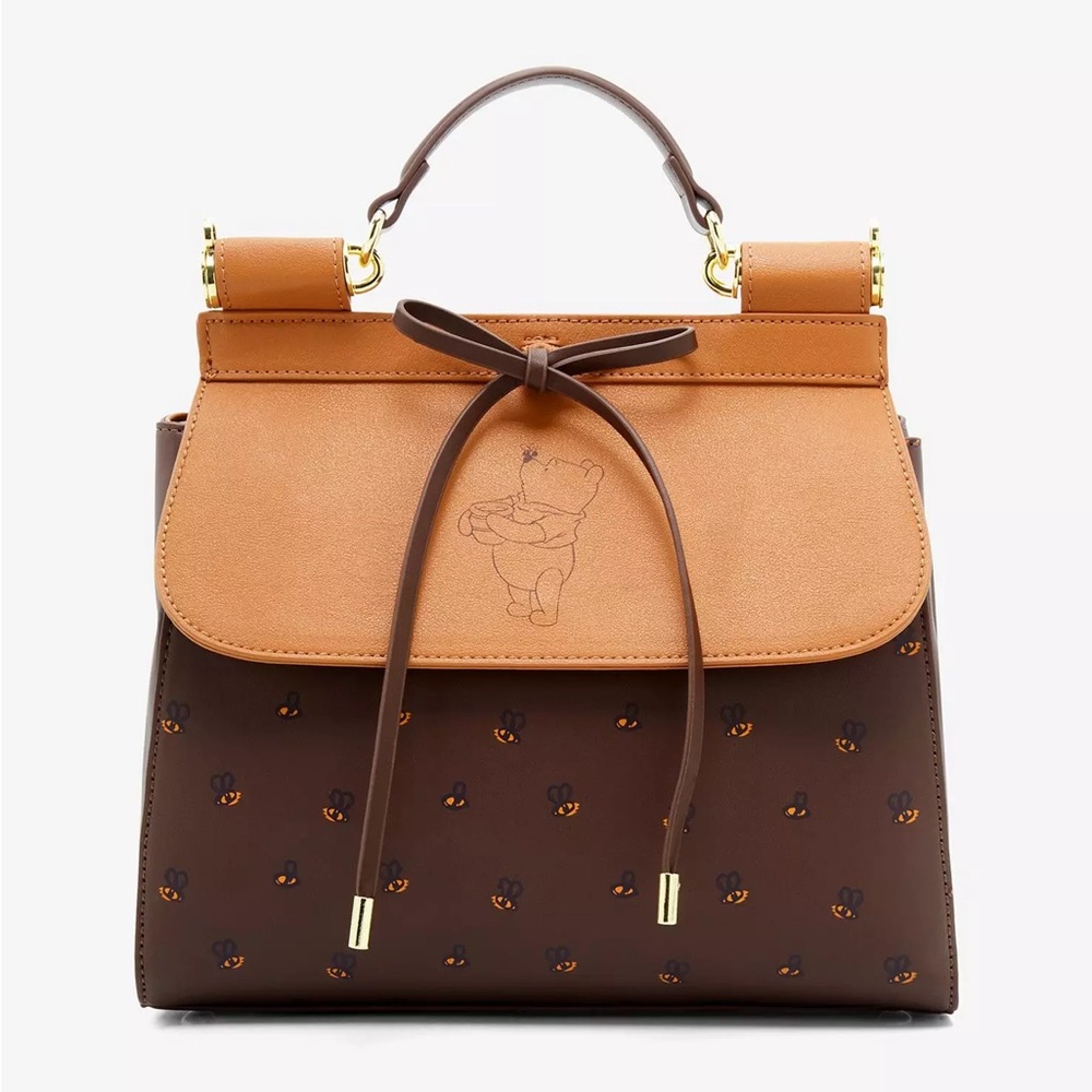 Loungefly Disney Winnie the Pooh Bees Allover Print Handbag - BoxLunch Exclusive
